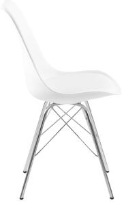 Krzesło Eris PP białe z tworzywa