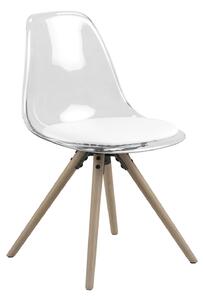 Krzesło Henning Białe z tworzywa