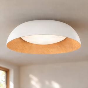 Lampa sufitowa Gracyn Lindby, możliwość ściemniania, biały / opal, salon / jadalnia, tworzywo sztuczne, nowoczesny