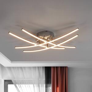 Lampa sufitowa LED Yael Lindby, chromowy / srebrny, kuchnia, metal, nowoczesny