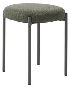 Metalowy stołek w kolorze khaki Pelican – Unique Furniture