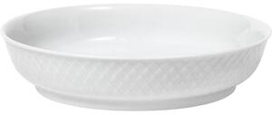 Talerzyk deserowy z porcelany Rhombe, 4 szt