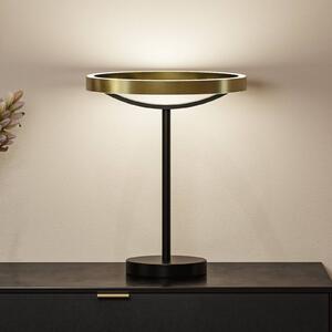 Paulmann Lampa stołowa Melira, możliwość ściemniania, czarny, salon / jadalnia, metal, nowoczesny