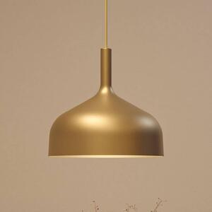 Paulmann Lampa wisząca Embla II, możliwość ściemniania, mosiężny / złoty, salon / jadalnia, metal, nowoczesny