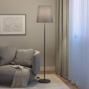 Paulmann Lampa stojąca Stellan, aluminiowy / szary / cynkowy, salon / jadalnia, metal, nowoczesny