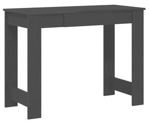 Biurko, czarne, 100x45x75 cm, materiaÅ drewnopochodny