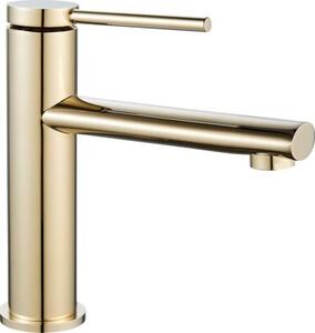 Bateria Umywalkowa REA OVAL Niska Złoty