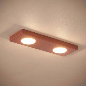 Lampa sufitowa Hero SIGMA, możliwość ściemniania, czerwony, przedpokój, metal, nowoczesny