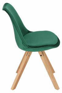 Krzesło Norden Star Square Velvet zielony