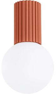 Sollux Sollux SL.1728 - Plafon łazienkowy HALO 1xG9/8W/230V IP44 pomarańczowy SLX1441