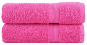 Ręczniki premium solund, 2 szt., różowe, 50x100 cm, 600 g/cm²
