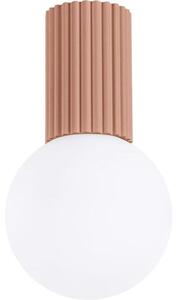 Sollux Sollux SL.1733 - Plafon łazienkowy HALO 1xG9/8W/230V IP44 brązowy SLX1446