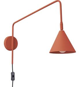 Sollux Sollux SL.1701 - Kinkiet NOX 1xE14/10W/230V pomarańczowy SLX1475