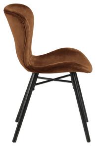Krzesło Batilda VIC copper tapicerowane