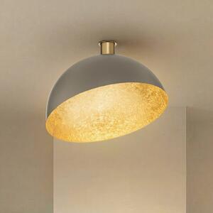 Lampa sufitowa Sfera SIGMA, możliwość ściemniania, aluminiowy / szary / cynkowy, salon / jadalnia, metal