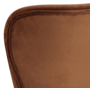 Krzesło Batilda VIC copper tapicerowane