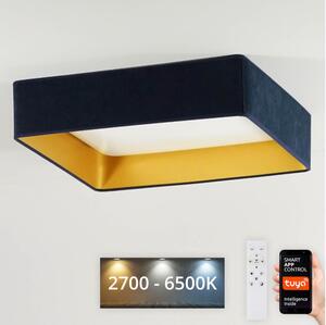 Brilagi Brilagi-Ściemnialne światło LED VELVET SQUARE LED/36W/230V Wi-Fi Tuya+pilot ciemno niebieski BG0657