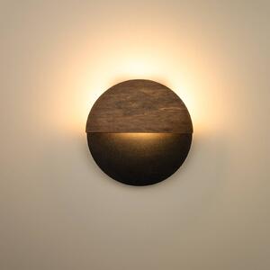 Kinkiet LED Luna S SIGMA, czarny, salon / jadalnia, metal, nowoczesny
