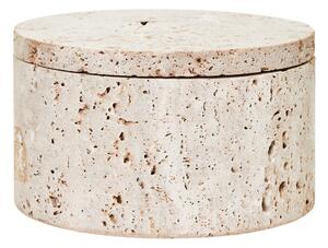Kamienny pojemnik dekoracyjny w naturalnym kolorze ø 14x8 cm Tibor – Premier Housewares