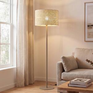 Lampa stojąca Calma TK Lighting, kremowy / amber, salon / jadalnia