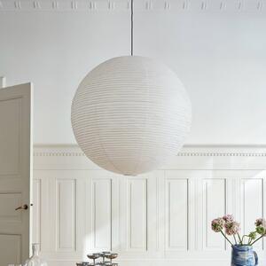 HAY Klosz lampy Paper Shade, Ø 50 cm, biały – bez zestawu przewodów Shade, biały / opal, salon / jadalnia, papier / lunolit / lunopal, skandynawski