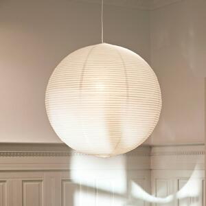 HAY Klosz lampy HAY, średnica 50 cm, biały, papier/bambus Lampenschirm, biały / opal, salon / jadalnia, papier / lunolit / lunopal, skandynawski