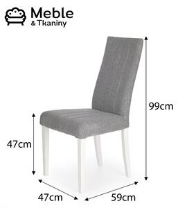 Halmar Krzesło Diego Salon/Biuro/Pracownia Klasyczny/Minimalistyczny/Skandynawski Biały