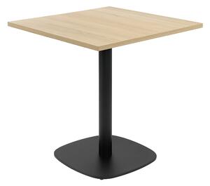 Stolik kawiarniany 68x68x1,8 dąb sonoma podstawa 0966-ARP