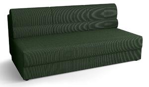 Zielona rozkładana sofa z pojemnikiem D7-B01
