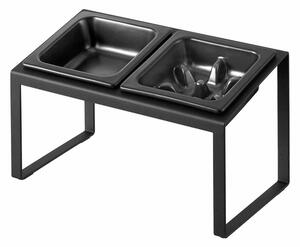 Zestaw misek ze stojakiem dla czworonoga ceramiczny Nooks – YAMAZAKI