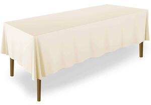 Obrus plamoodporny na stół bankietowy 280x170cm beżowy