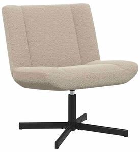Jasnoszary nowoczesny fotel obrotowy S2-W56
