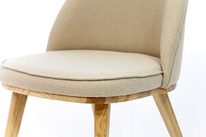Krzesło dębowe tapicerowane 36