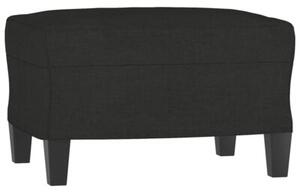 Sofa 3-osobowa z podnÃ³Å¼kiem, czarna, 180 cm, tkaninÄ