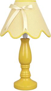 Candellux Lola lampa stołowa 1x40W żółta 41-04680