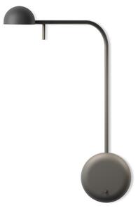 Lampa Ścienna Vibia, Pin, czarny, sypialnia, metal, nowoczesny