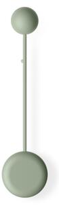 Lampa Ścienna Vibia, Pin, zielony, salon, metal, nowoczesny