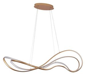 Lampa wisząca LED Azzardo Twist AZ5734 60W – designerskie oświetlenie do salonu i jadalni