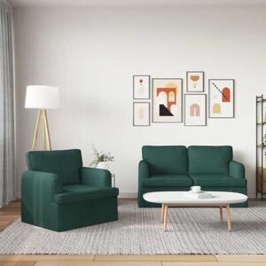 ModuÅowa sofa w ciemnej zieleni z ergonomicznym designem