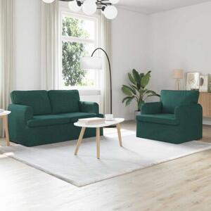 ModuÅowa sofa w ciemnej zieleni z ergonomicznym designem