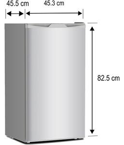 Lodówka SMITH&BROWN SFTTF-111-SE3 82.5cm Srebrna