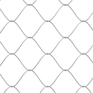 Klatka dla psa, z drzwiami, szara, 2x2x1,5 m, stal
