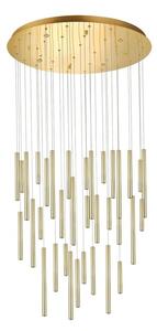Azzardo Ilios 36 AZ5748 – designerska lampa wisząca LED 160W, nowoczesne oświetlenie do salonu