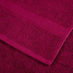 Ręczniki toaletowe premium, solund 4 szt. bordeaux 30x30cm 600 g/m²