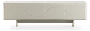Kremowa szafka pod TV 180x55x40 cm Solei – MOME