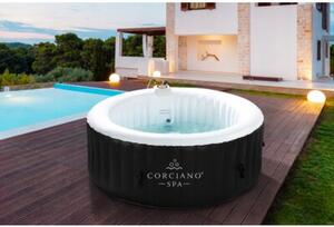 Dmuchane SPA Ogrodowe Hydromasaż 4-osobowe Okrągłe 180 cm Basen Corciano