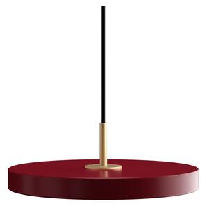 UMAGE - Asteria Plus Lampa Wisząca Mini Ruby Czerwony/Mosiądz