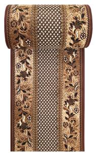 Brązowy elegancki chodnik na metry W8-P41