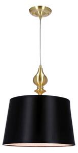 Wisząca lampa z czarnym abażurem - C8-R21