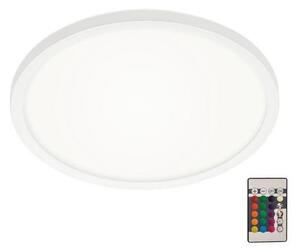 Briloner Briloner 7092-416 - Plafon ściemnialny RGBW SLIM LED/15W/230V + pilot BL1130